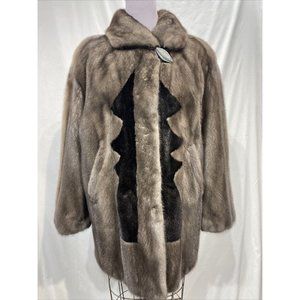 blue iris mink stroller natural ranch mink (50012)